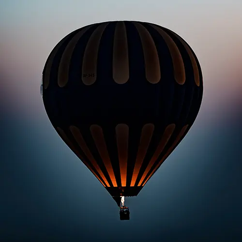 Ballonfahrt über Luxor