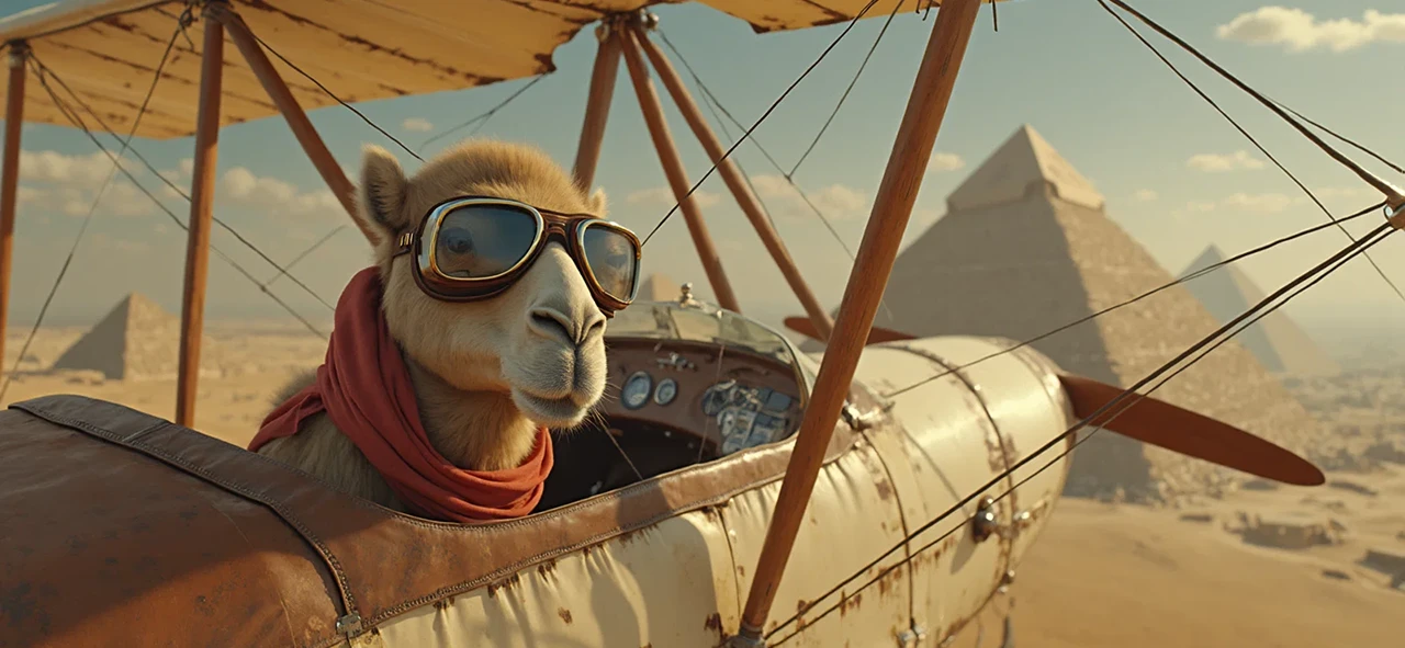Humorvolles Kamel in Ägypten – Diver on Tour